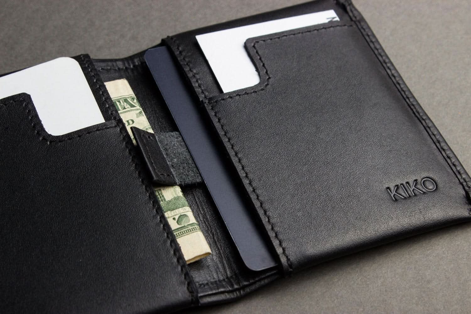 Slim Leather Bifold for Men - Zhoras333 US
