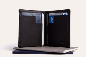 Slim Leather Bifold for Men - Zhoras333 US