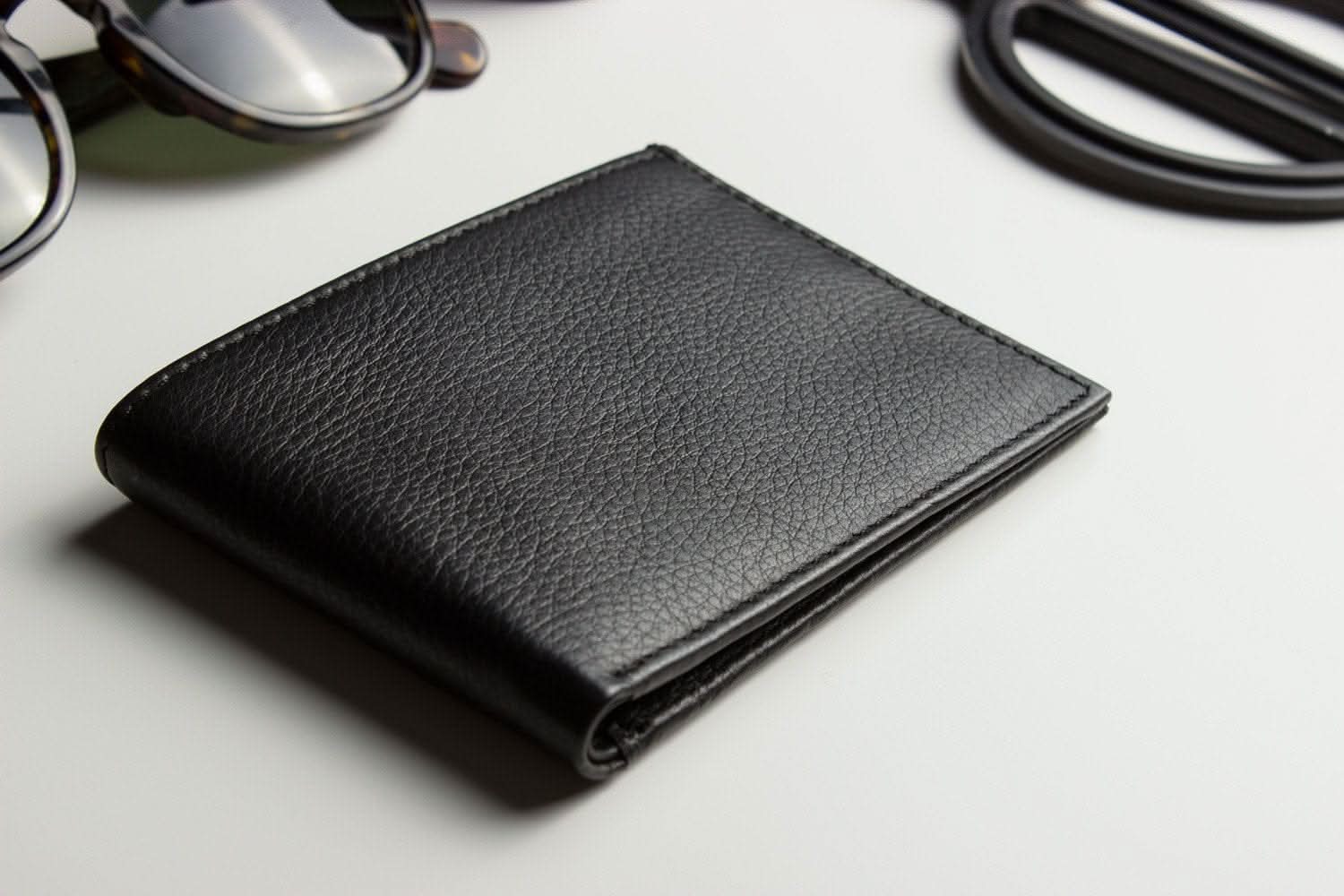 Cowhide Bifold Wallet for Men - Zhoras333 US