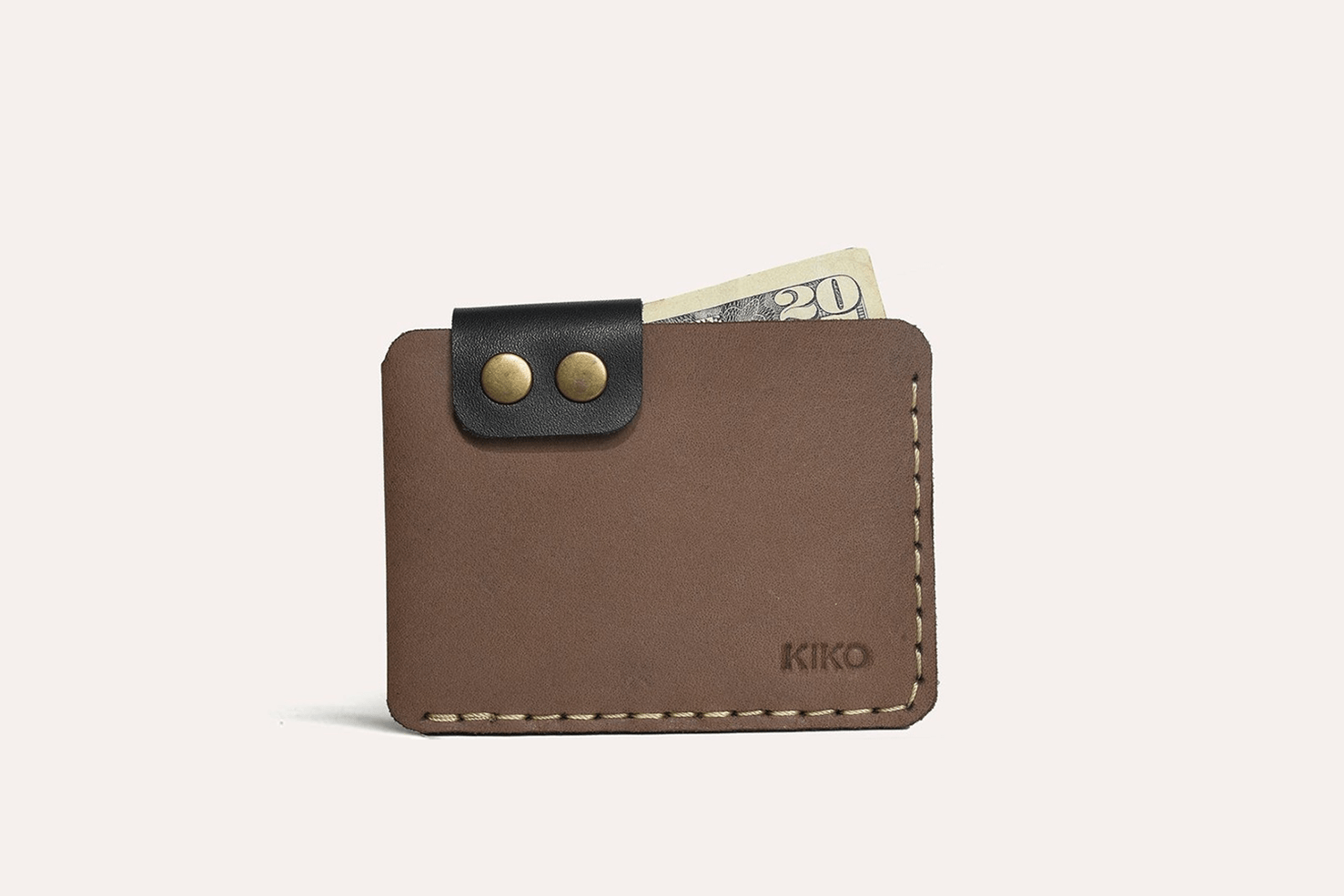 Rustic Leather Card Holder Wallet - Zhoras333 US