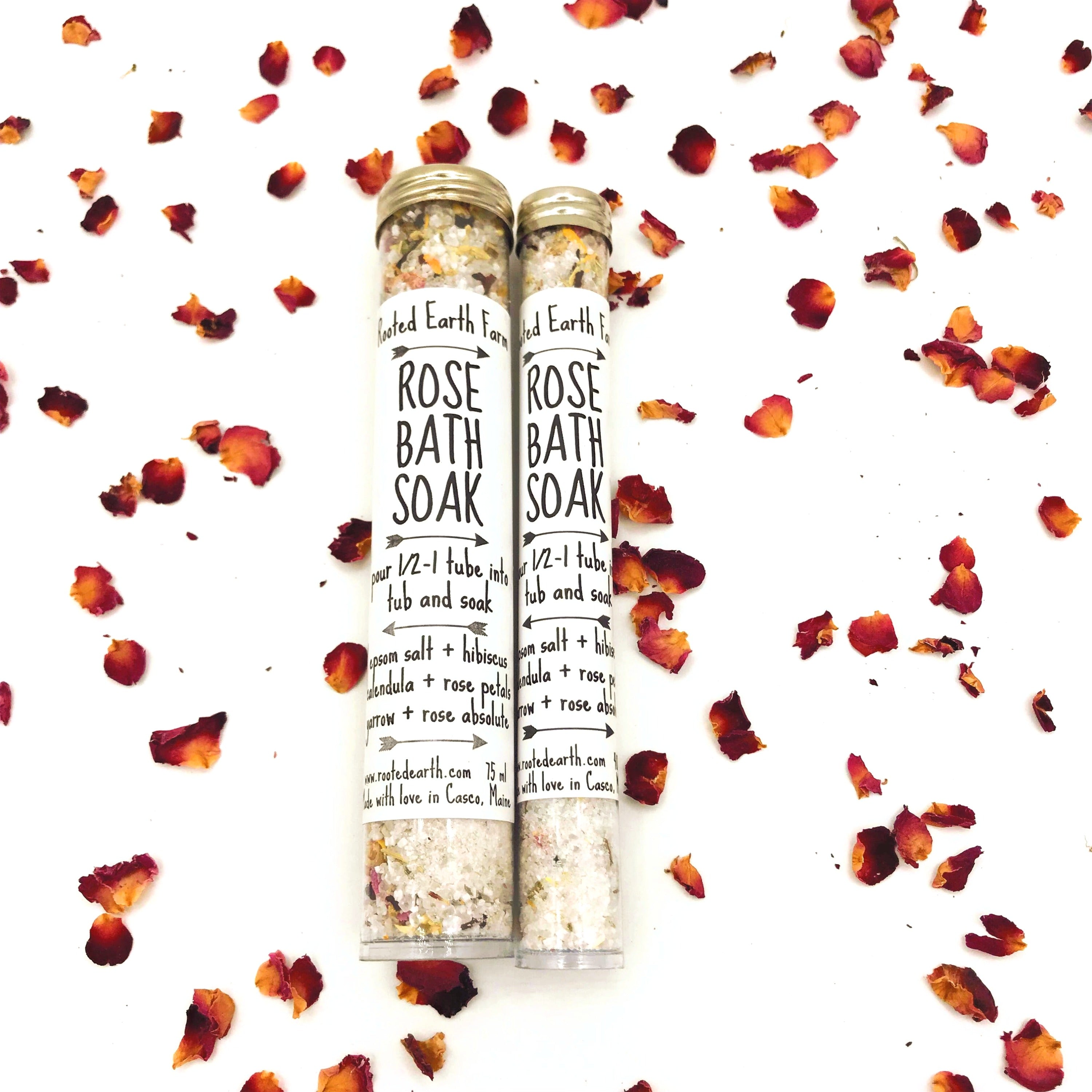Rose Botanical Bath Soak — Soft Floral Ritual for Calm Baths - Zhoras333 US