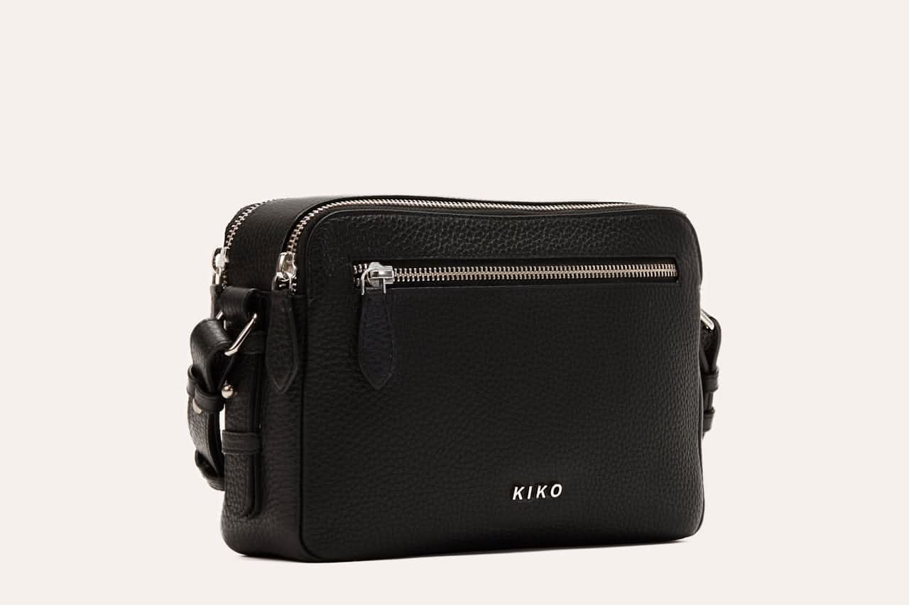 Modern Duo - Compartment Leather Crossbody - Zhoras333 US