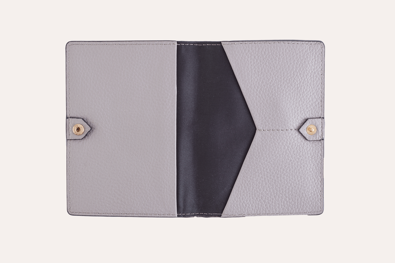 Pebble Zipper Travel Passport Holder - Zhoras333 US