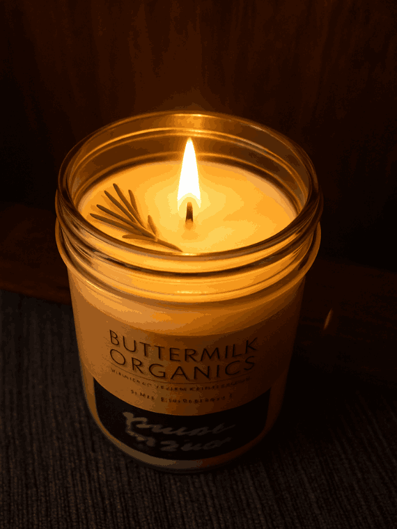 Soy Wax Essential Oil Candle — Glass Jar - Zhoras333 US