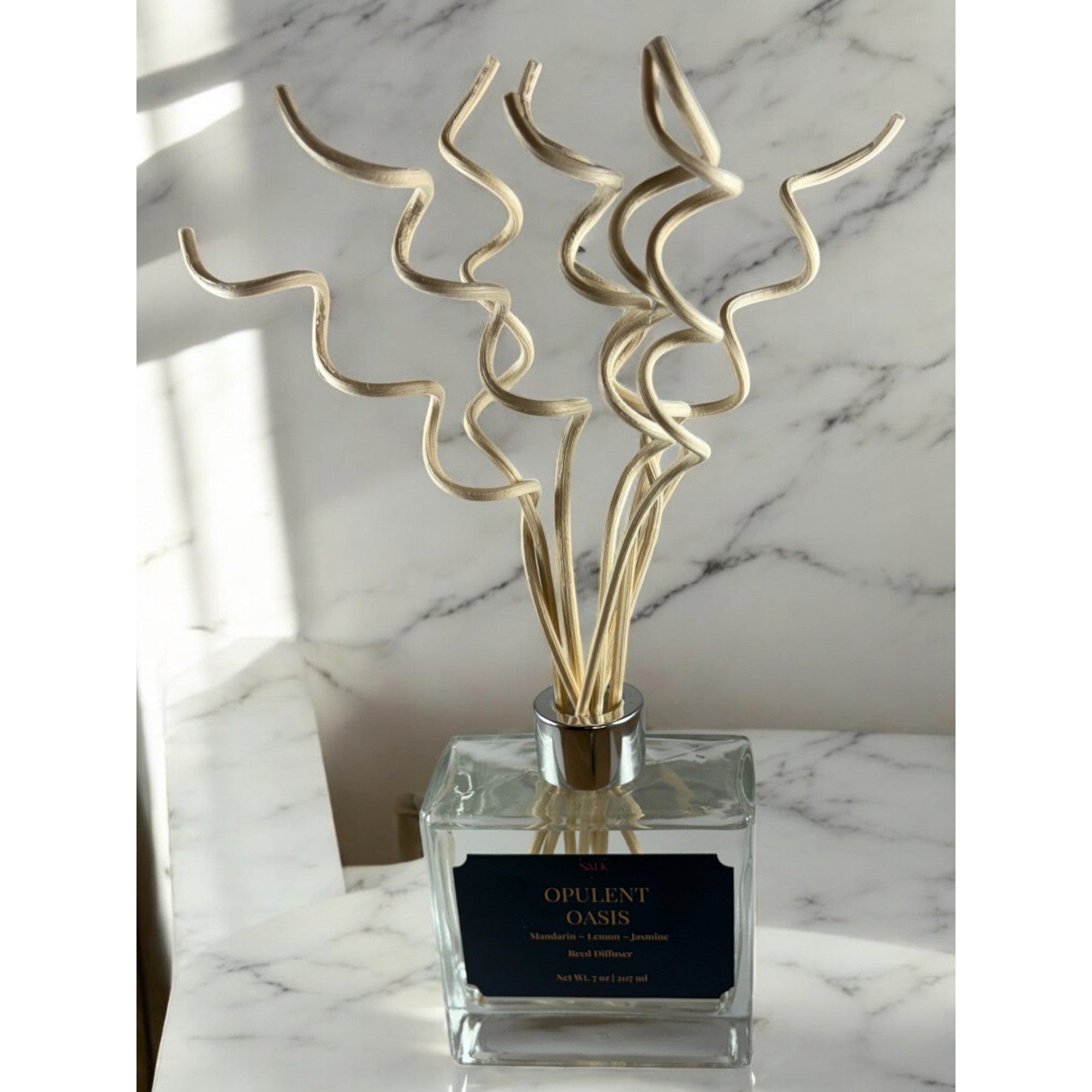 Opulent Oasis Reed Diffuser — Continuous, Subtle Home Scent - Zhoras333 US