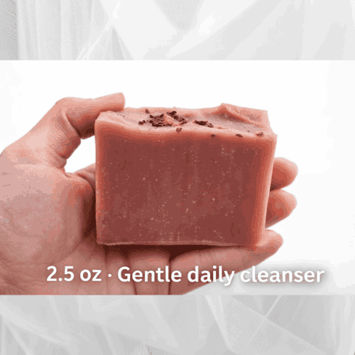 Rose Geranium Facial & Body Soap Bar - Zhoras333 US