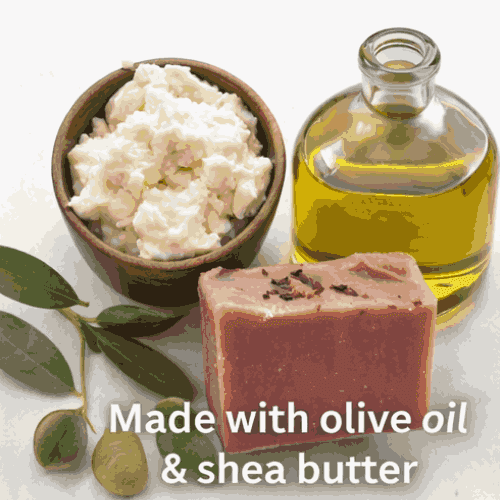 Rose Geranium Facial & Body Soap Bar - Zhoras333 US