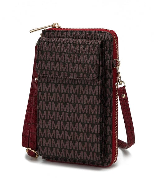 Mala LuxeTouch Crossbody Wallet Purse - Zhoras333 US