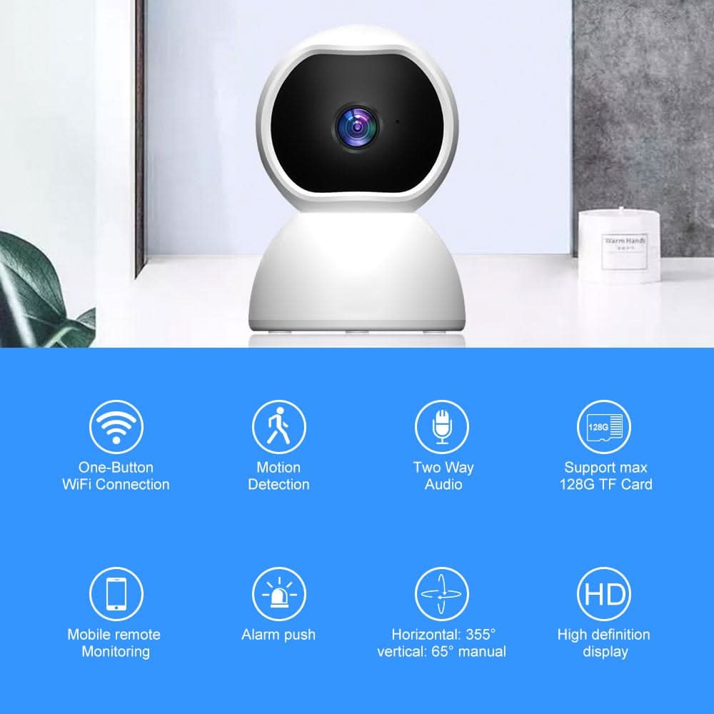 SafeView 360 Indoor 1080P WiFi Camera HD - Zhoras333 US