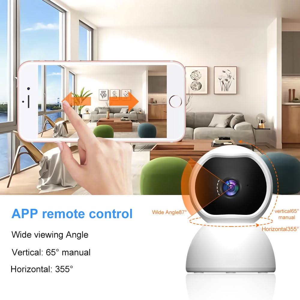 SafeView 360 Indoor 1080P WiFi Camera HD - Zhoras333 US