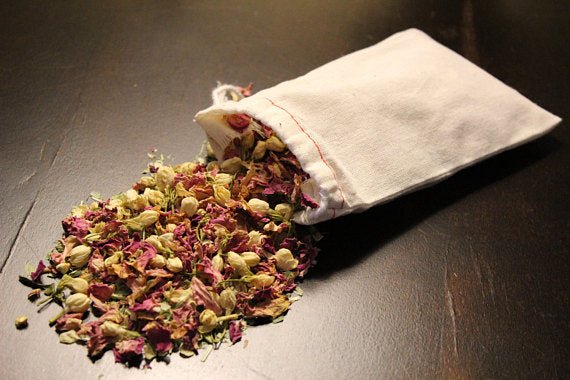 Botanical Bath Tea Sachet — Warm Soak for Relaxed Evenings - Zhoras333 US