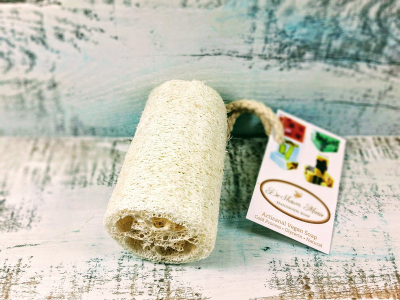 Natural Loofah Body Sponge — Gentle, Adjustable Exfoliation (Set of 2) - Zhoras333 US