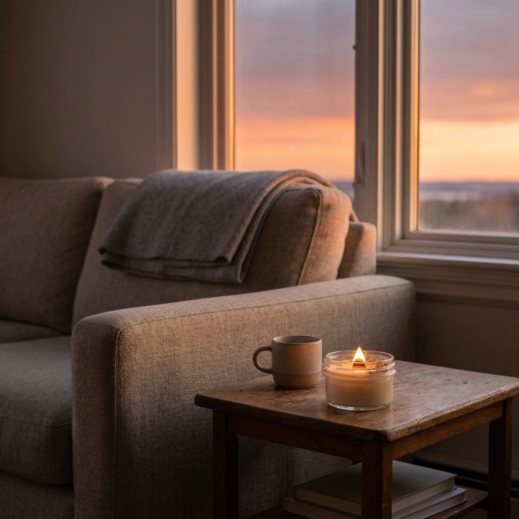 A Simple Way to Feel Calmer at Night (No Routine Required)