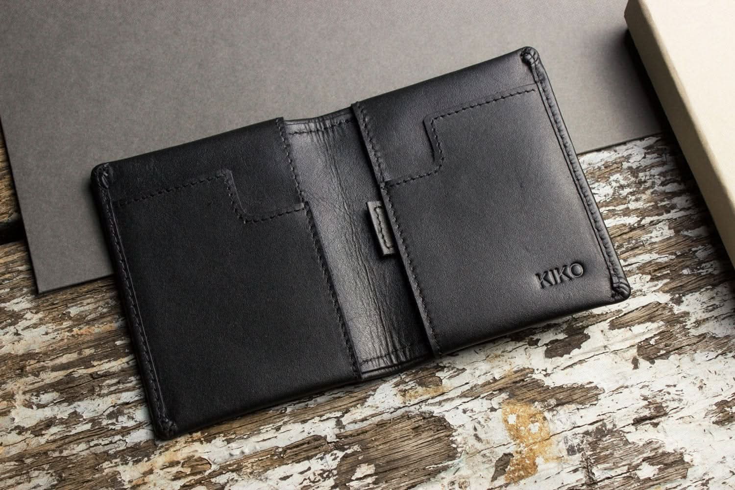Slim Leather Bifold for Men - Zhoras333 US