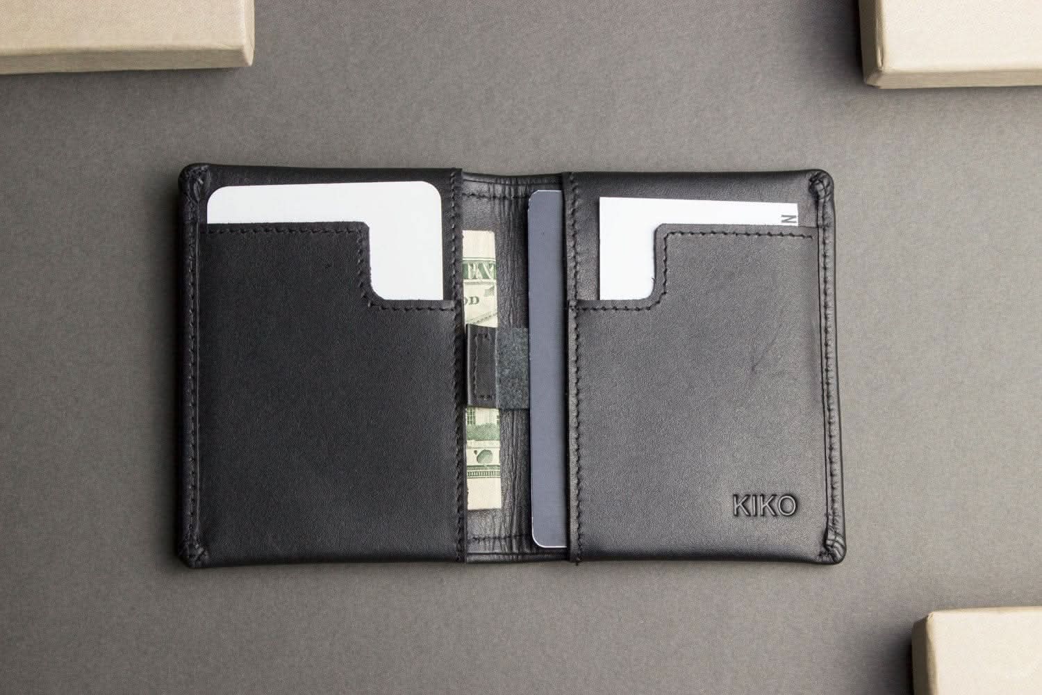 Slim Leather Bifold for Men - Zhoras333 US