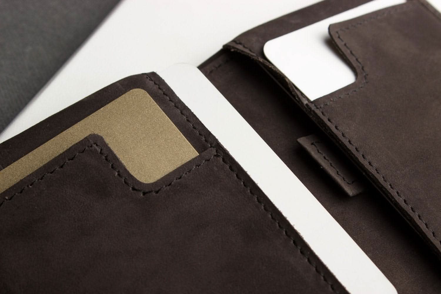 Slim Leather Bifold for Men - Zhoras333 US