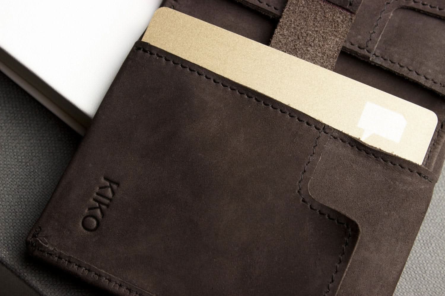 Slim Leather Bifold for Men - Zhoras333 US