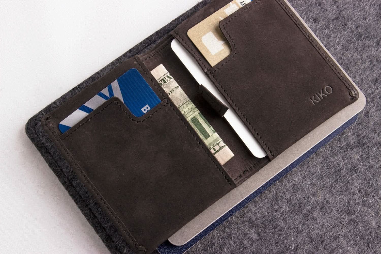 Slim Leather Bifold for Men - Zhoras333 US