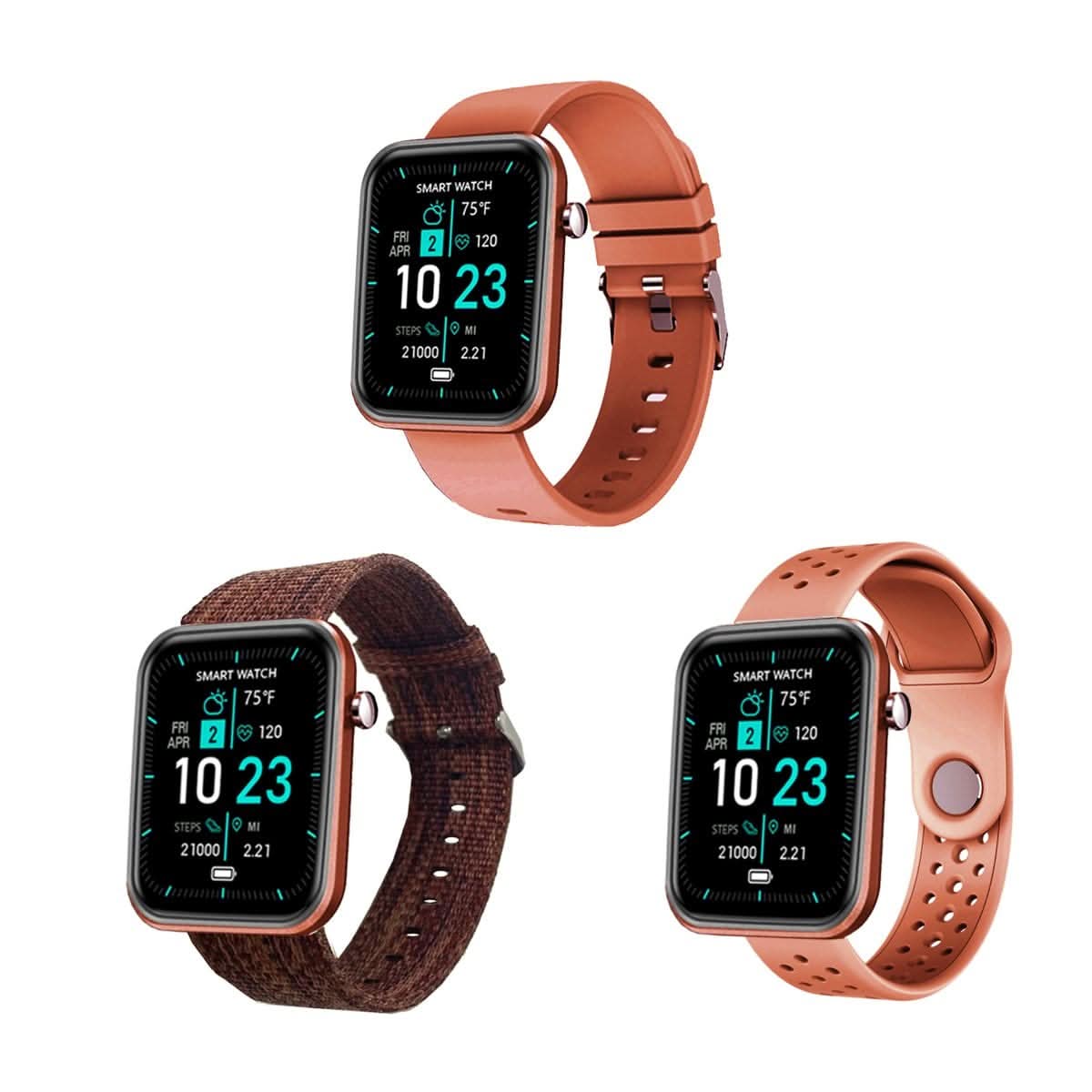🎁 FitVibe Watch 3X Wellness Smartwatch - 2nd Watch - Zhoras333 US