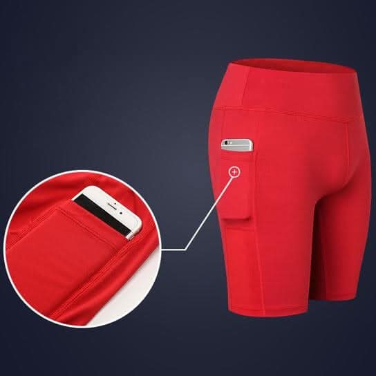 FlexPocket Yoga Shorts & Phone Pocket - Zhoras333 US