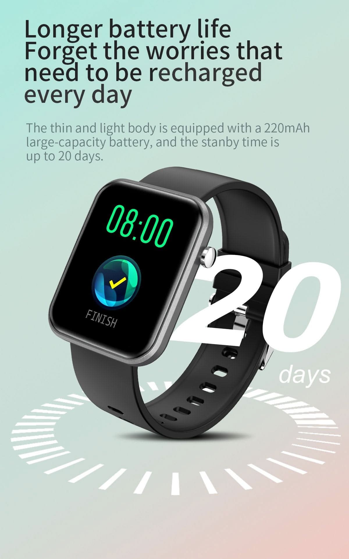🎁 FitVibe Watch 3X Wellness Smartwatch - 2nd Watch - Zhoras333 US