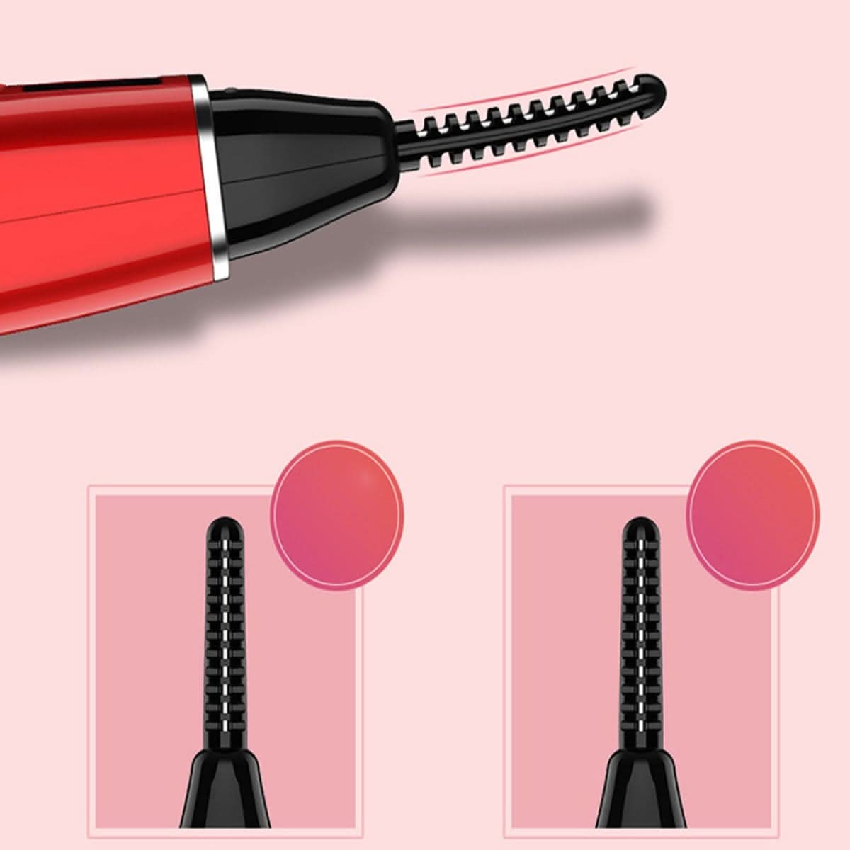 GlamHeat Lash Styler – Heated Curler - Zhoras333 US