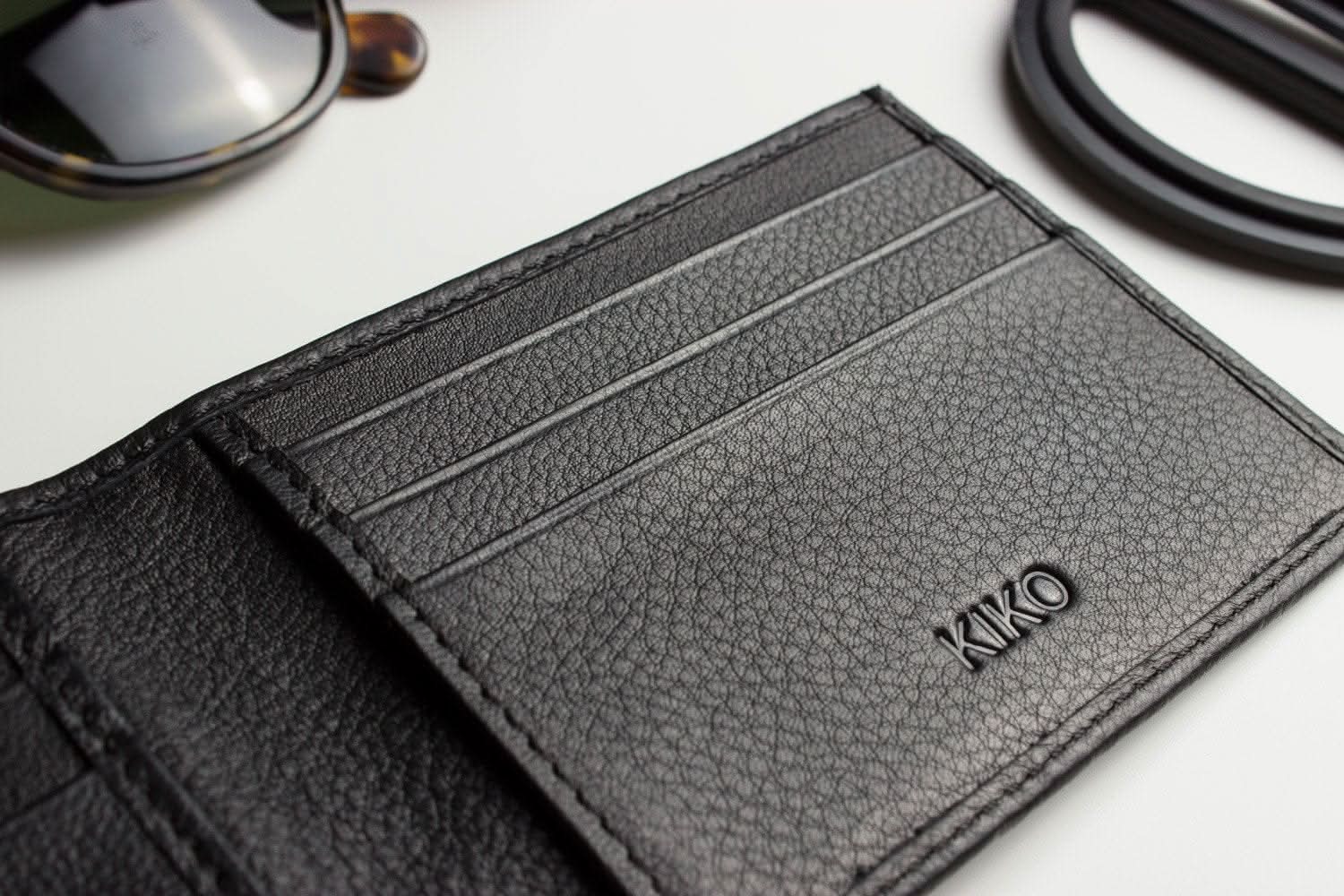 Cowhide Bifold Wallet for Men - Zhoras333 US