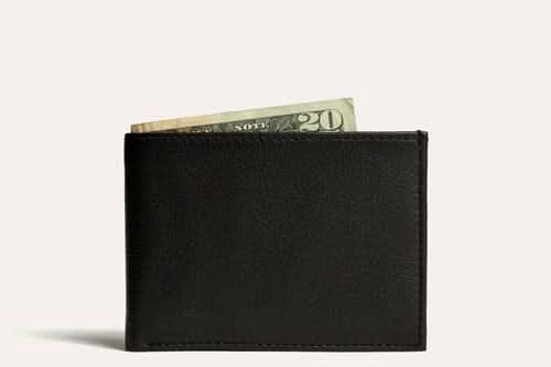 Cowhide Bifold Wallet for Men - Zhoras333 US