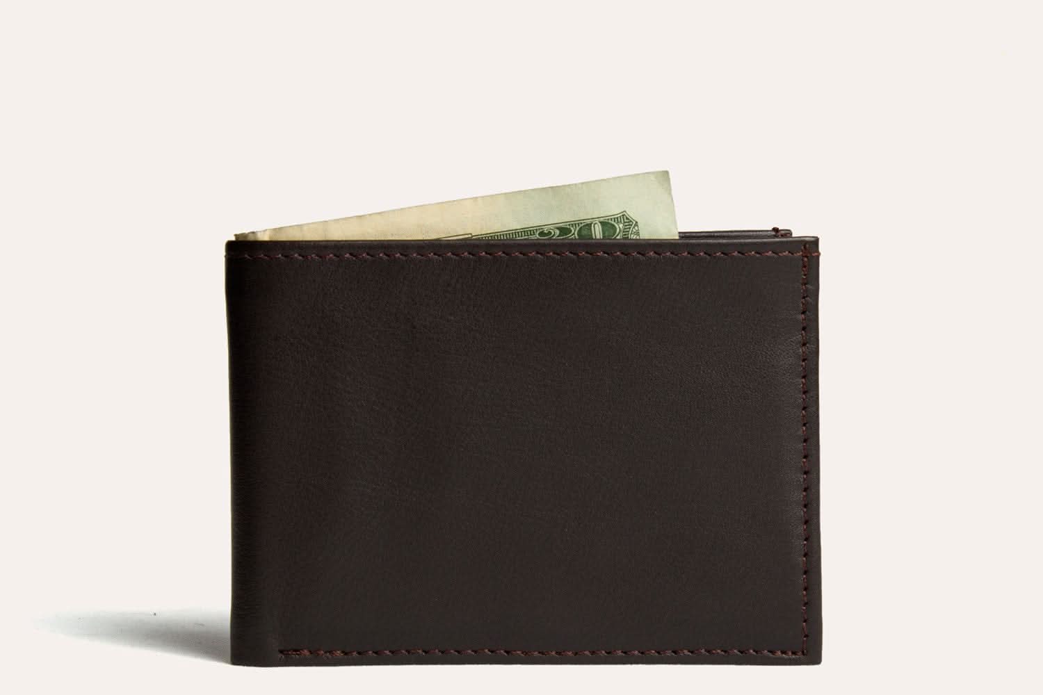 Cowhide Bifold Wallet for Men - Zhoras333 US