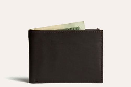 Cowhide Bifold Wallet for Men - Zhoras333 US