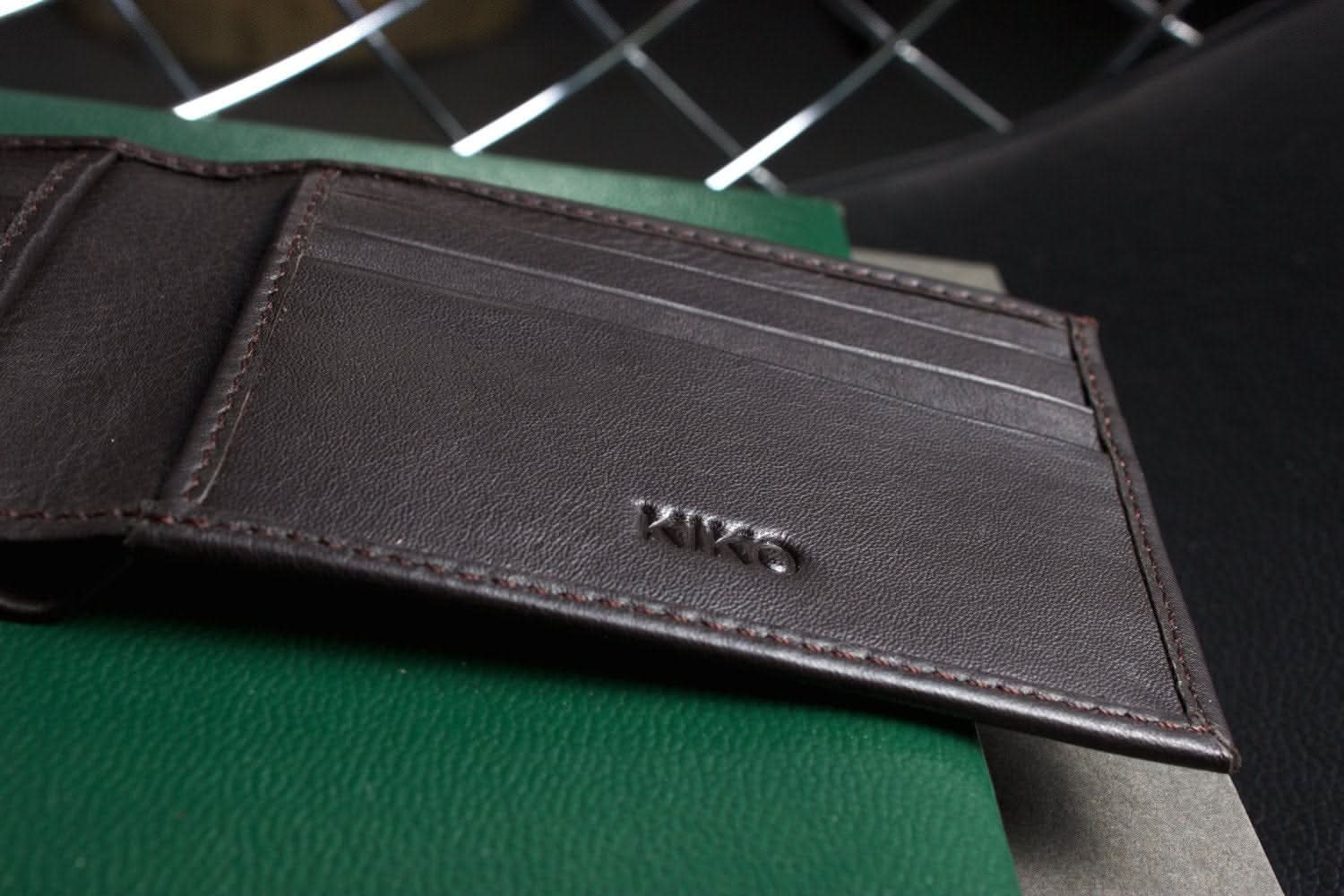 Cowhide Bifold Wallet for Men - Zhoras333 US