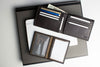 Cowhide Bifold Wallet with ID Window - Zhoras333 US