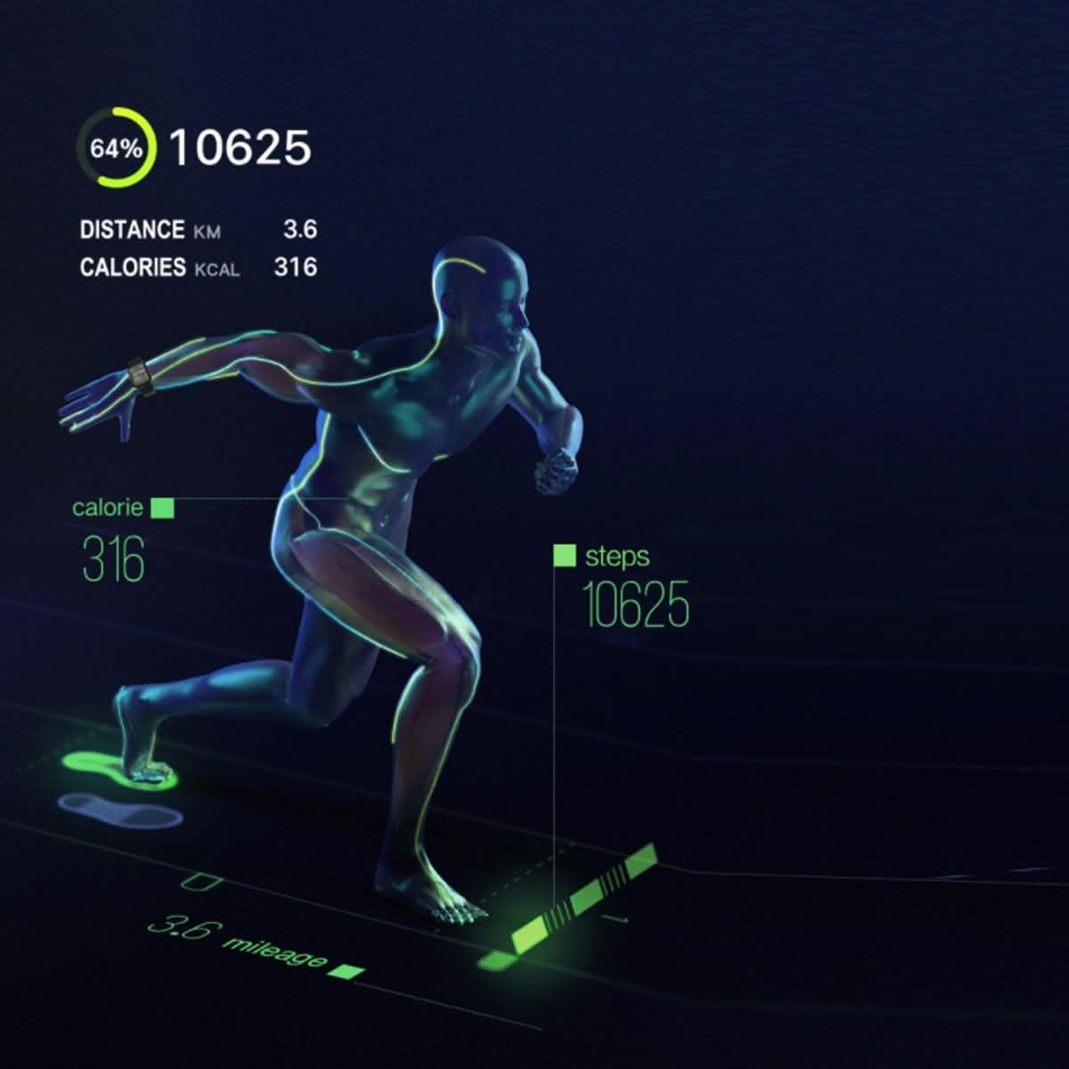 ActiveSmart Vision Fitness Watch - Zhoras333 US