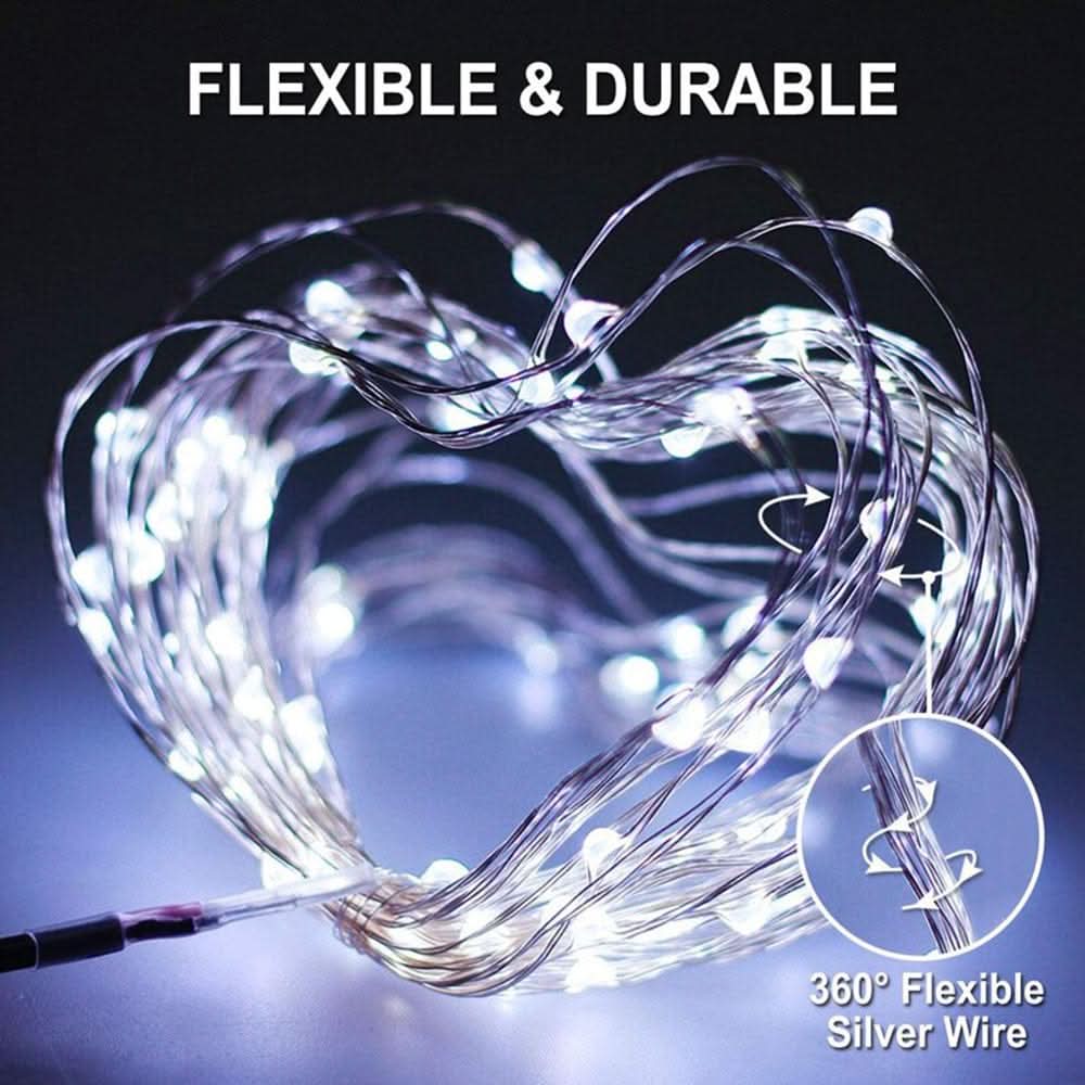 LumiGlow Solar Fairy String Lights Magic - Zhoras333 US