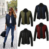 SatinQuilt Chic Bomber Jacket - Zhoras333 US