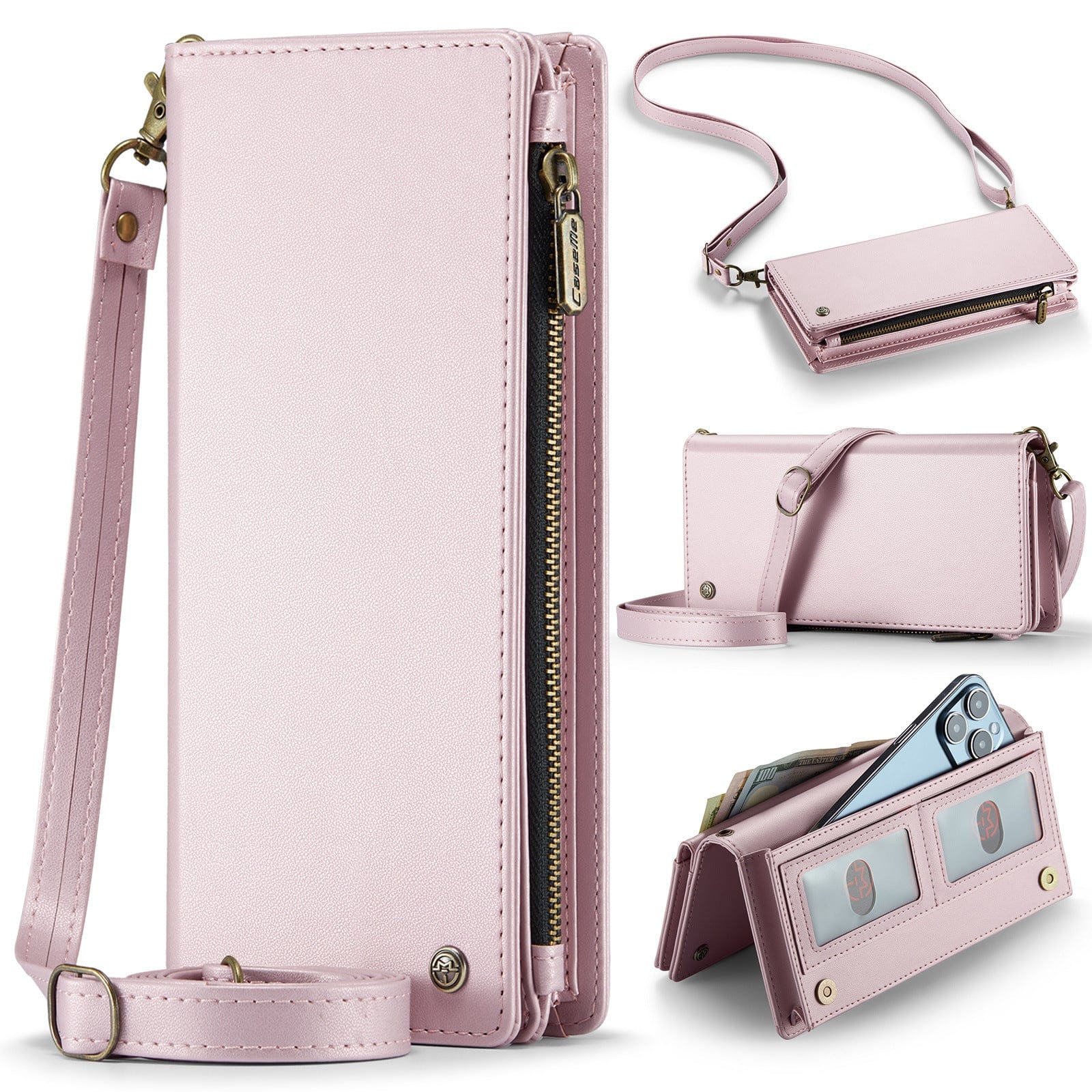 LuxeHold Multi - Pocket Wallet - Crossbody - Zhoras333 US
