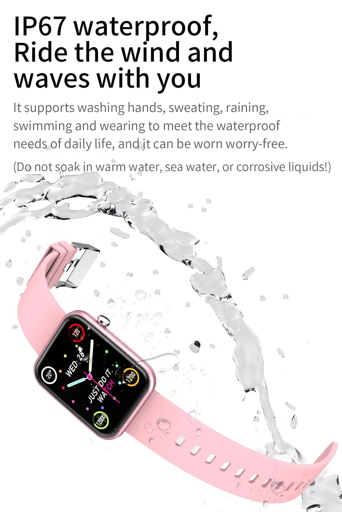 🎁 FitVibe Watch 3X Wellness Smartwatch - 2nd Watch - Zhoras333 US