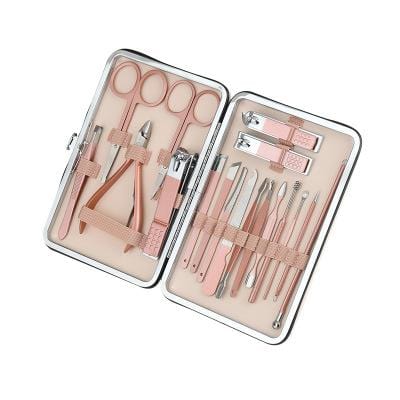 Rose Radiance 18pcs Mani&Pedi Travel Kit - Zhoras333 US
