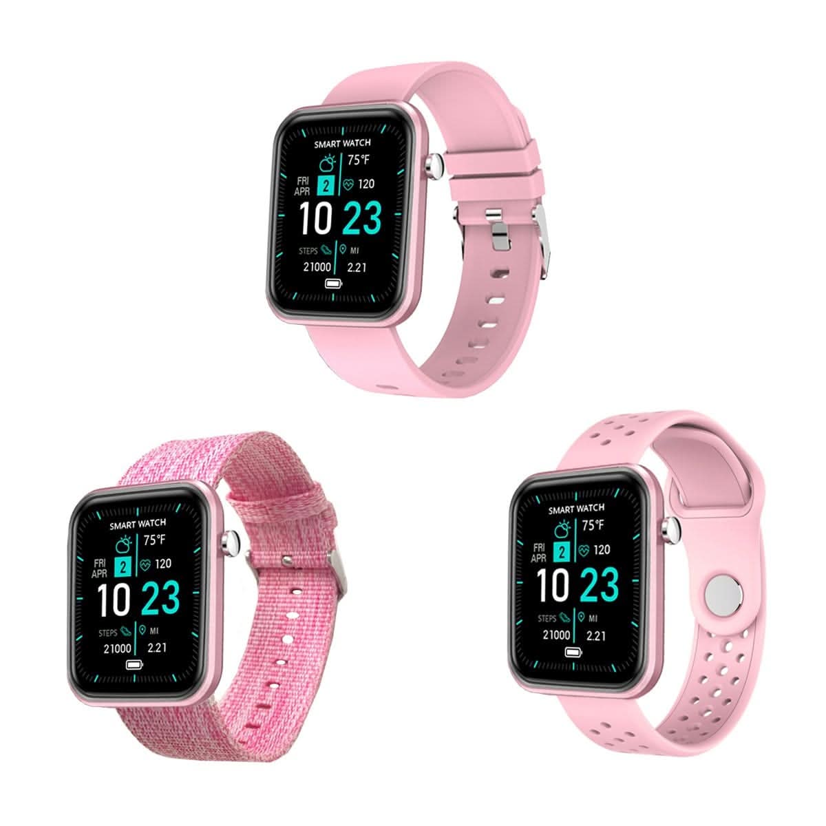🎁 FitVibe Watch 3X Wellness Smartwatch - 2nd Watch - Zhoras333 US