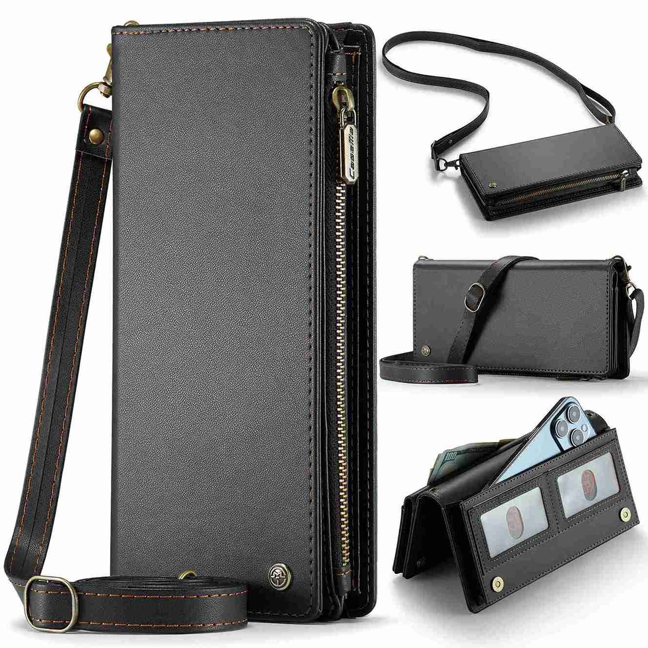 LuxeHold Multi - Pocket Wallet - Crossbody - Zhoras333 US