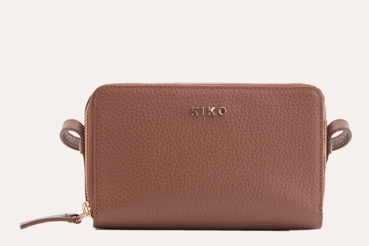 Pebble Double - Zip Crossbody Wallet - Zhoras333 US
