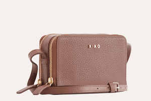 Pebble Double - Zip Crossbody Wallet - Zhoras333 US