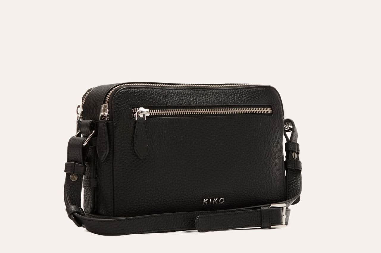 Modern Duo - Compartment Leather Crossbody - Zhoras333 US