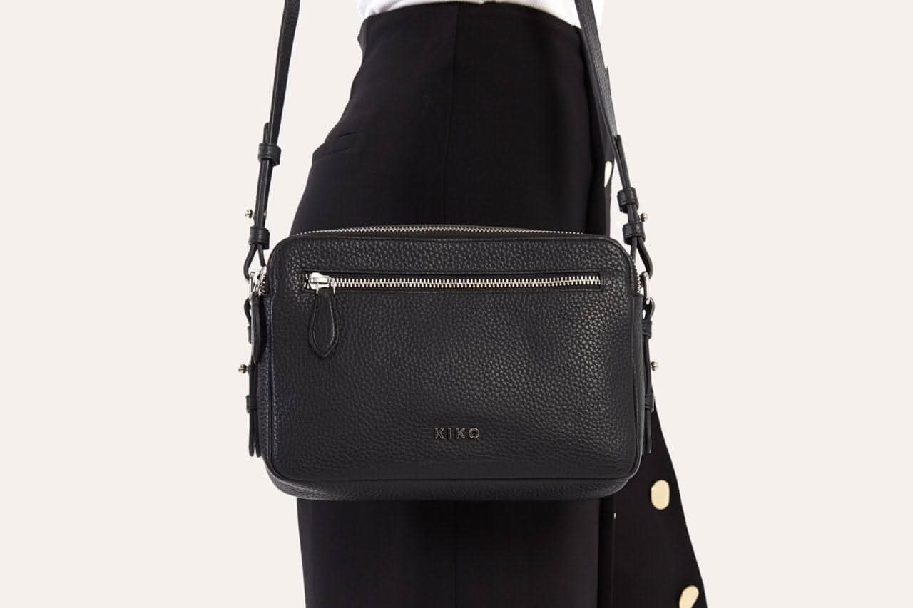 Modern Duo - Compartment Leather Crossbody - Zhoras333 US