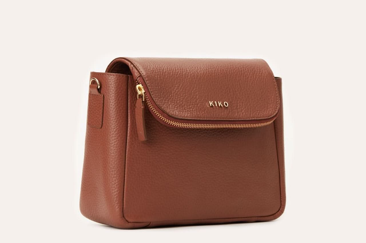 Pebble Foldover Magnetic Crossbody Bag - Zhoras333 US