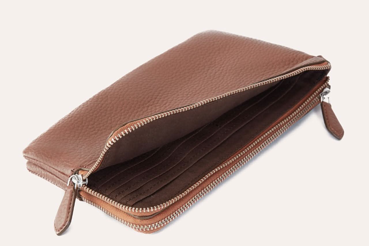 Pebble Double - Zip Wrist Wallet - Zhoras333 US
