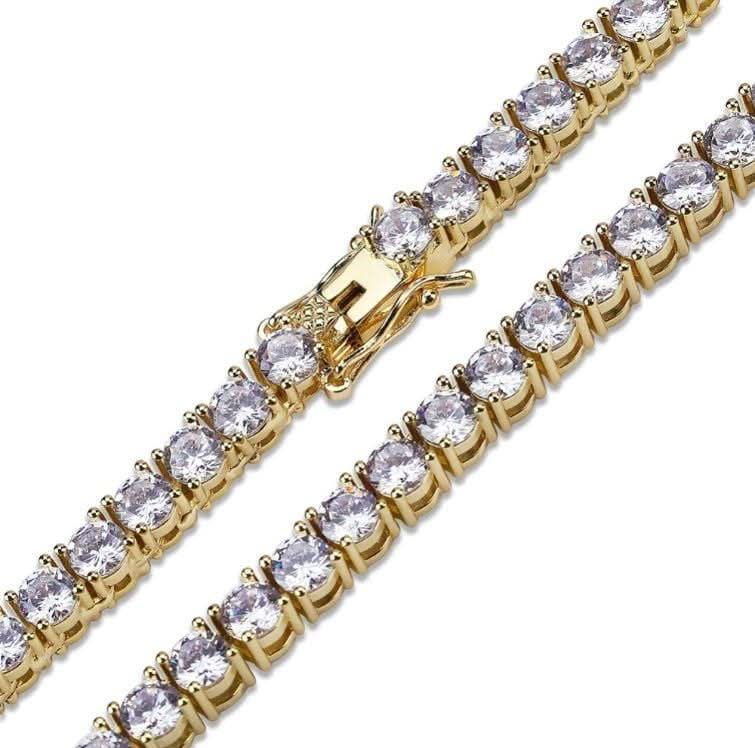 RadiantGleam 925 Tennis Necklace - Zhoras333 US
