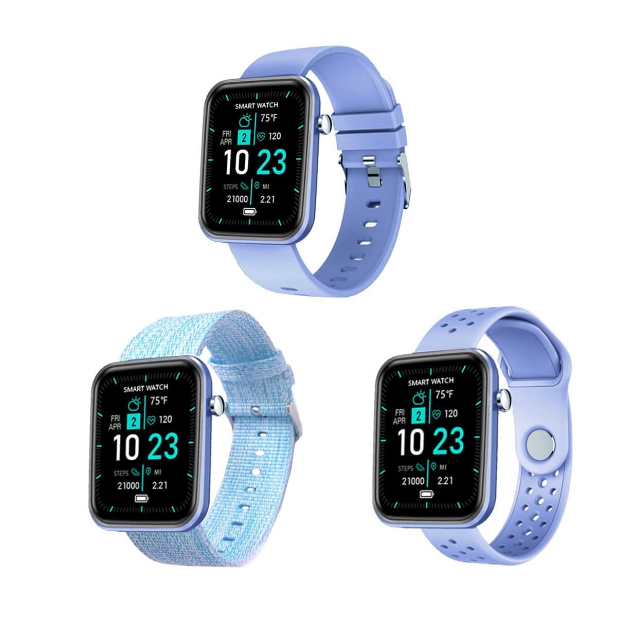 🎁 FitVibe Watch 3X Wellness Smartwatch - 2nd Watch - Zhoras333 US