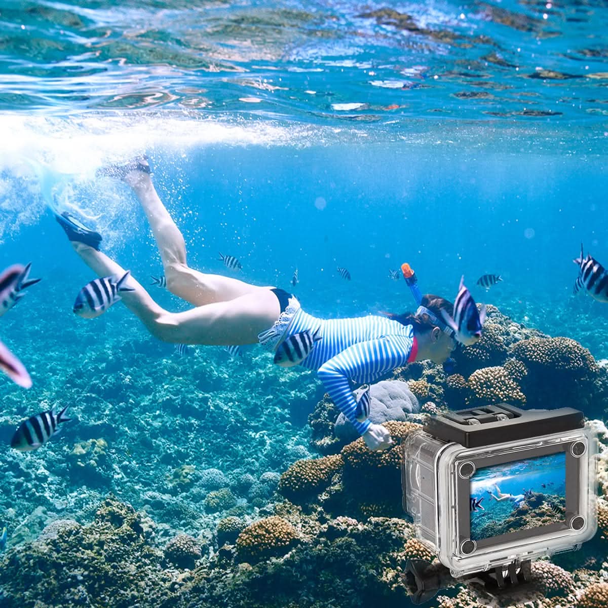 AquaTrail 4K WiFi Action Camera - Zhoras333 US