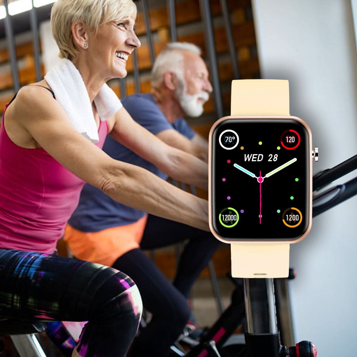 🎁 FitVibe Watch 3X Wellness Smartwatch - 2nd Watch - Zhoras333 US